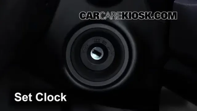 2015 Kia Sedona LX 3.3L V6 Reloj Fijar hora de reloj